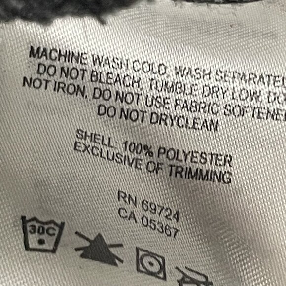 Columbia Full Zip Sweater Jacket Men’s S Black Zip Pockets Knit Polyester - Picture 7 of 9